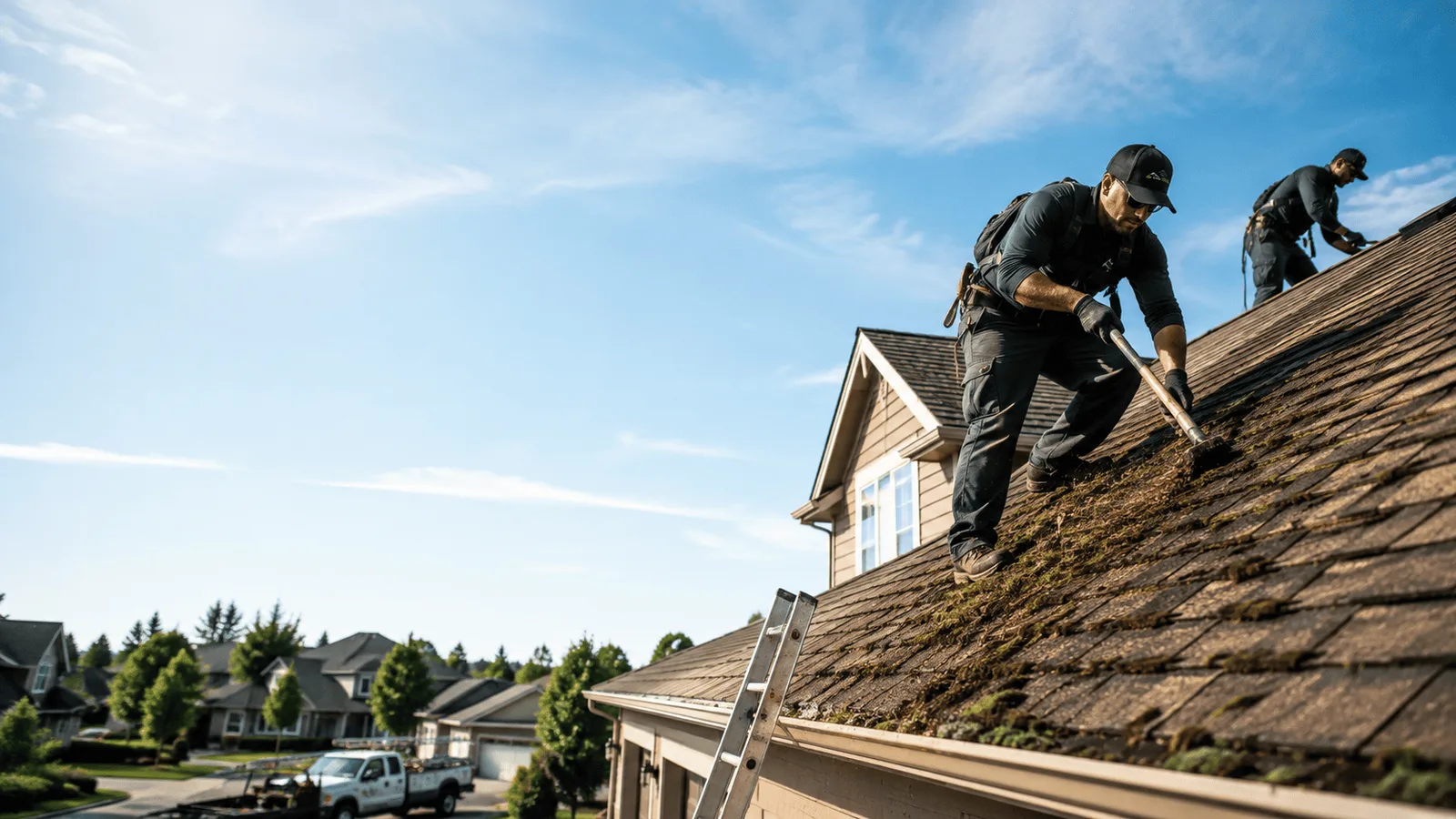 Roof Moss Removal in Cullowhee, NC near me